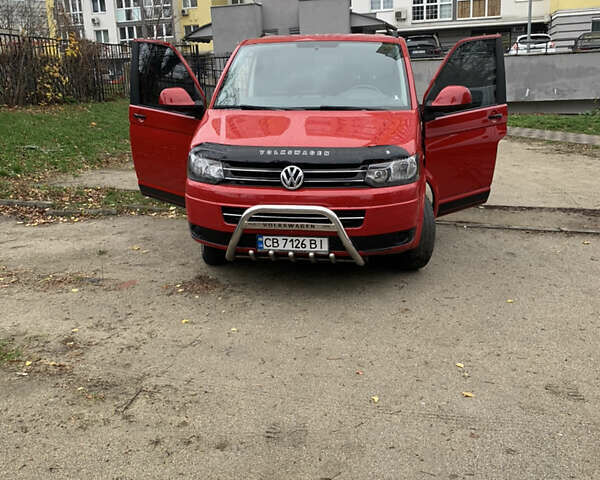 Червоний Фольксваген Transporter, об'ємом двигуна 1.97 л та пробігом 203 тис. км за 13500 $, фото 6 на Automoto.ua