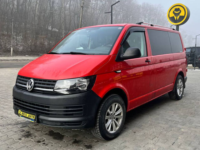 Красный Фольксваген Transporter, объемом двигателя 2 л и пробегом 320 тыс. км за 17300 $, фото 2 на Automoto.ua