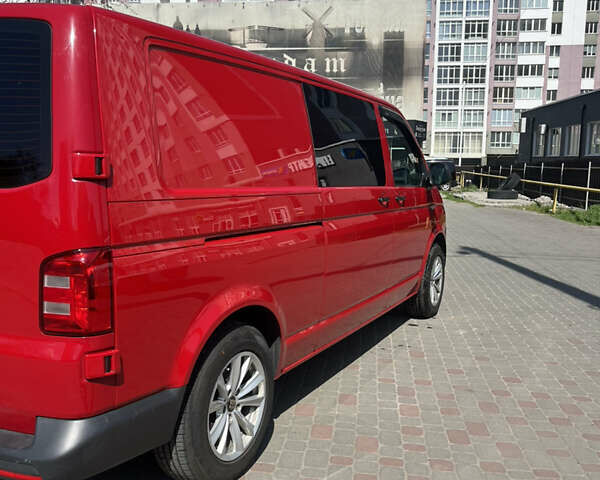 Червоний Фольксваген Transporter, об'ємом двигуна 2 л та пробігом 220 тис. км за 24500 $, фото 3 на Automoto.ua