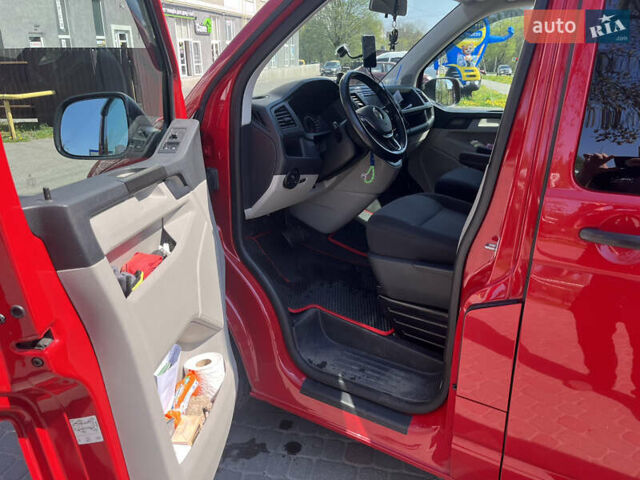 Червоний Фольксваген Transporter, об'ємом двигуна 2 л та пробігом 220 тис. км за 24500 $, фото 8 на Automoto.ua