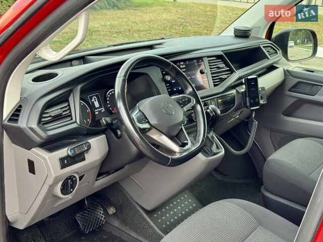 Червоний Фольксваген Transporter, об'ємом двигуна 2 л та пробігом 219 тис. км за 26550 $, фото 25 на Automoto.ua