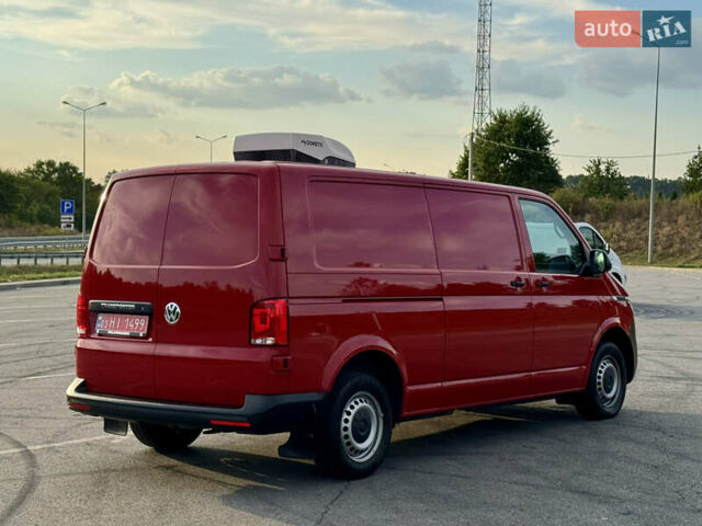 Червоний Фольксваген Transporter, об'ємом двигуна 2 л та пробігом 219 тис. км за 26550 $, фото 9 на Automoto.ua