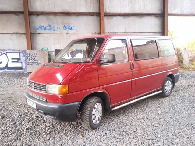 Червоний Фольксваген Transporter, об'ємом двигуна 1.9 л та пробігом 450 тис. км за 4100 $, фото 1 на Automoto.ua