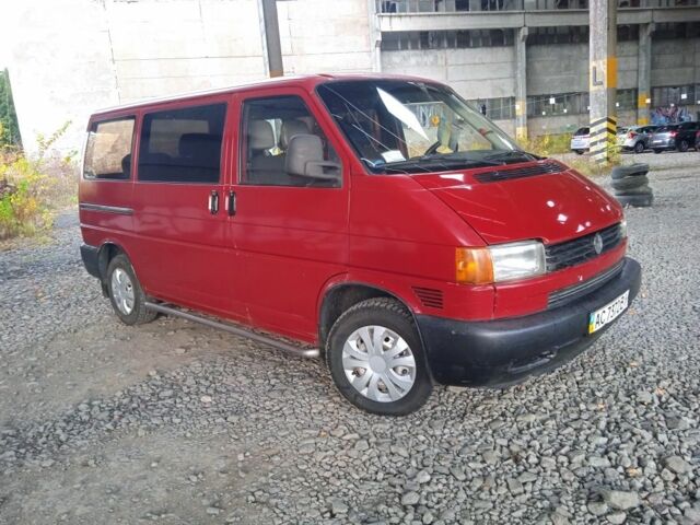 Червоний Фольксваген Transporter, об'ємом двигуна 1.9 л та пробігом 450 тис. км за 4100 $, фото 2 на Automoto.ua
