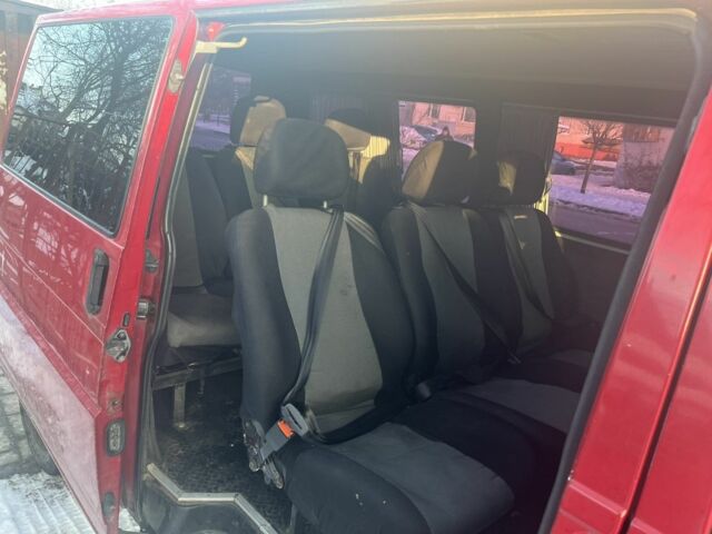 Червоний Фольксваген Transporter, об'ємом двигуна 2.5 л та пробігом 475 тис. км за 0 $, фото 7 на Automoto.ua