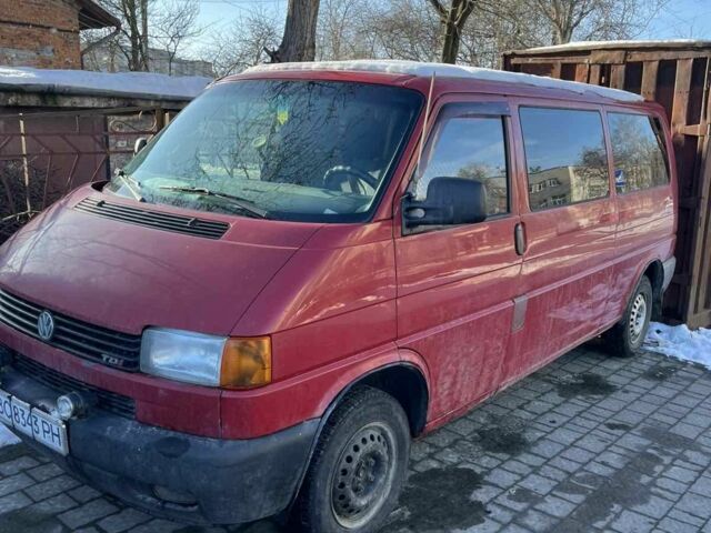 Червоний Фольксваген Transporter, об'ємом двигуна 2.5 л та пробігом 475 тис. км за 0 $, фото 6 на Automoto.ua