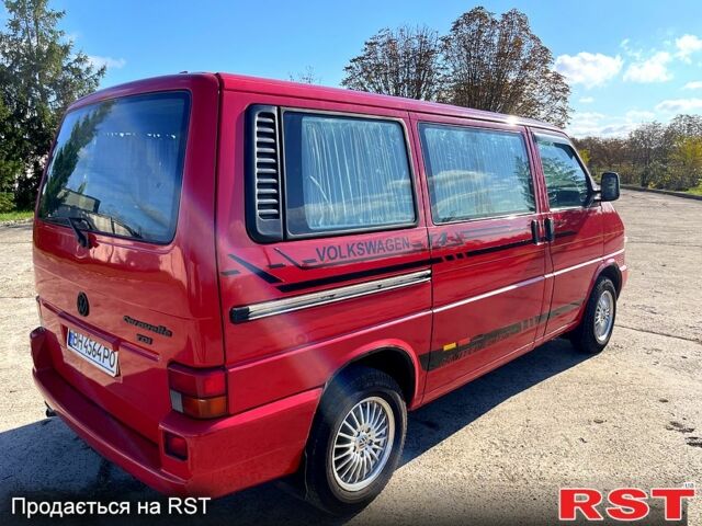 Фольксваген Transporter 1997 в Одессе на Automoto.ua Красный Фольксваген Transporter, объемом двигателя 2.5 л и пробегом 340 тыс. км за 6200 $, фото 2 на Automoto.ua