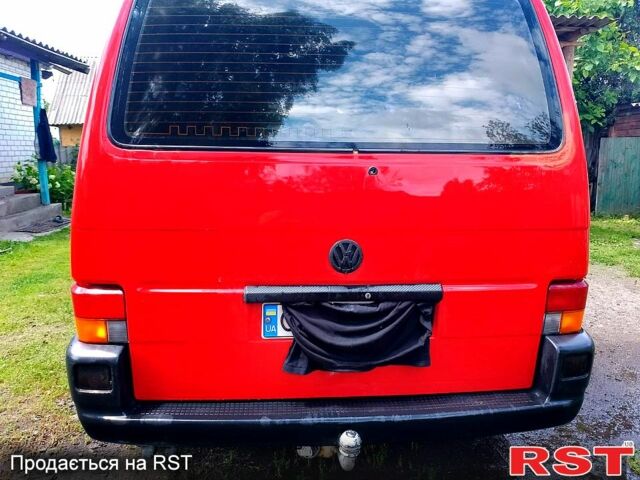 Червоний Фольксваген Transporter, об'ємом двигуна 1.9 л та пробігом 360 тис. км за 5200 $, фото 6 на Automoto.ua