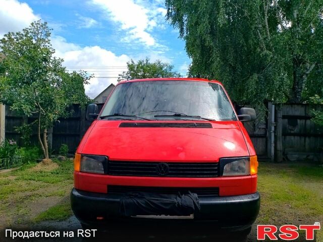 Червоний Фольксваген Transporter, об'ємом двигуна 1.9 л та пробігом 360 тис. км за 5200 $, фото 5 на Automoto.ua