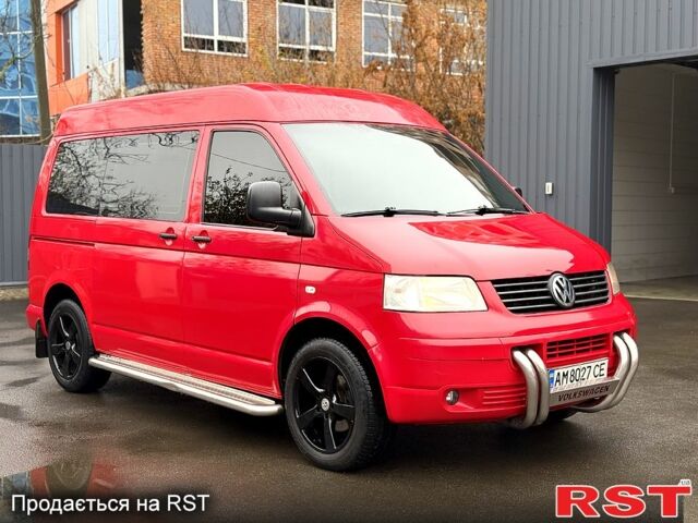 Червоний Фольксваген Transporter, об'ємом двигуна 1.9 л та пробігом 290 тис. км за 8600 $, фото 3 на Automoto.ua