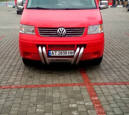 Червоний Фольксваген Transporter, об'ємом двигуна 1.9 л та пробігом 320 тис. км за 8100 $, фото 3 на Automoto.ua