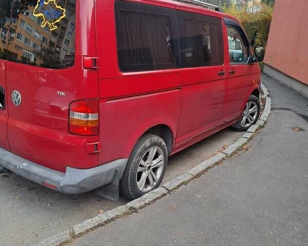 Красный Фольксваген Transporter, объемом двигателя 0 л и пробегом 4 тыс. км за 7500 $, фото 5 на Automoto.ua