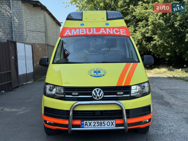 Желтый Фольксваген Transporter, объемом двигателя 1.97 л и пробегом 320 тыс. км за 27500 $, фото 1 на Automoto.ua