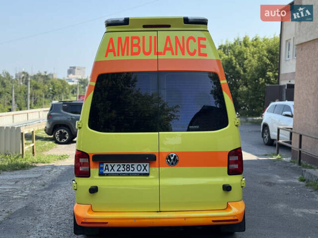 Желтый Фольксваген Transporter, объемом двигателя 1.97 л и пробегом 320 тыс. км за 27500 $, фото 5 на Automoto.ua