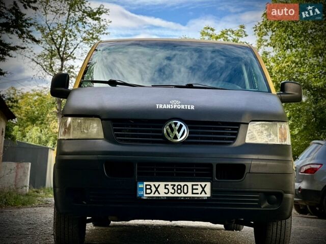 Желтый Фольксваген Transporter, объемом двигателя 2 л и пробегом 294 тыс. км за 6800 $, фото 21 на Automoto.ua