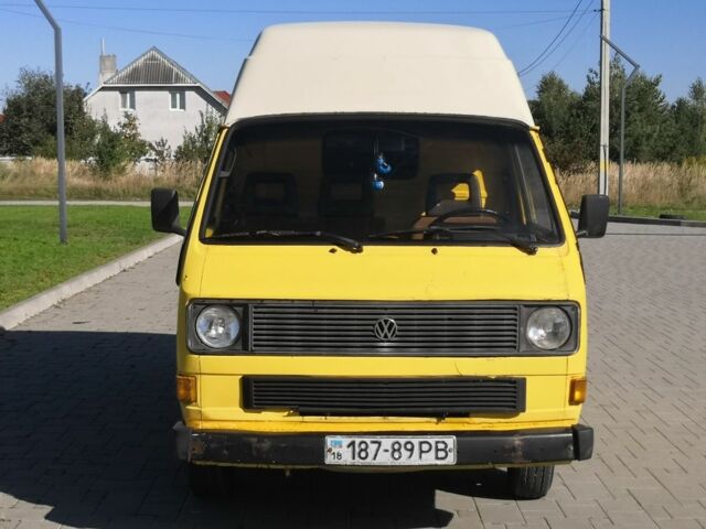 Желтый Фольксваген Transporter, объемом двигателя 1.6 л и пробегом 584 тыс. км за 1500 $, фото 1 на Automoto.ua