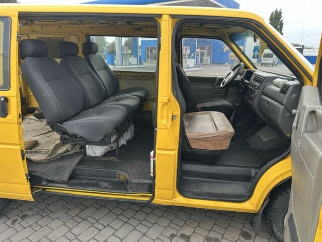 Жовтий Фольксваген Transporter, об'ємом двигуна 1.9 л та пробігом 320 тис. км за 4000 $, фото 5 на Automoto.ua