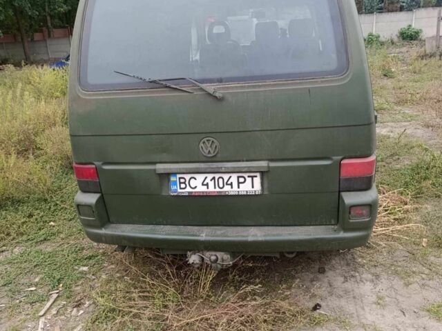 Желтый Фольксваген Transporter, объемом двигателя 1.9 л и пробегом 180 тыс. км за 4000 $, фото 3 на Automoto.ua