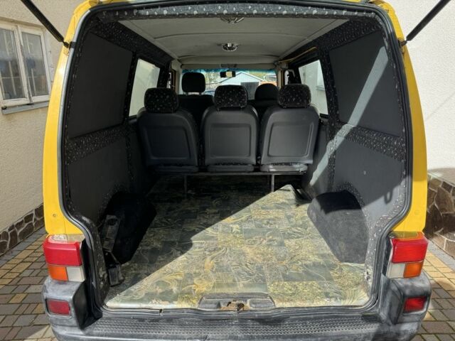Жовтий Фольксваген Transporter, об'ємом двигуна 1.9 л та пробігом 297 тис. км за 4500 $, фото 7 на Automoto.ua