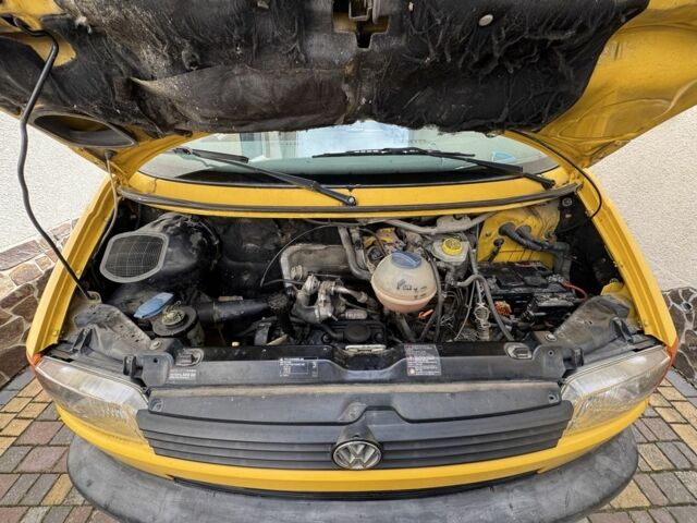 Жовтий Фольксваген Transporter, об'ємом двигуна 1.9 л та пробігом 297 тис. км за 4500 $, фото 3 на Automoto.ua