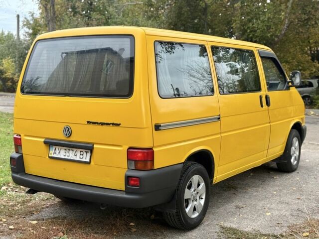 Желтый Фольксваген Transporter, объемом двигателя 1.9 л и пробегом 373 тыс. км за 5300 $, фото 3 на Automoto.ua