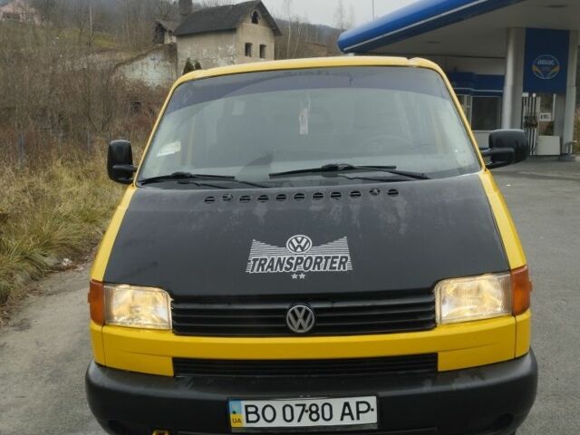 Желтый Фольксваген Transporter, объемом двигателя 1.9 л и пробегом 340 тыс. км за 6150 $, фото 8 на Automoto.ua