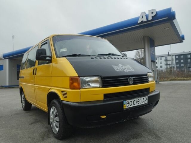 Желтый Фольксваген Transporter, объемом двигателя 1.9 л и пробегом 340 тыс. км за 6150 $, фото 3 на Automoto.ua