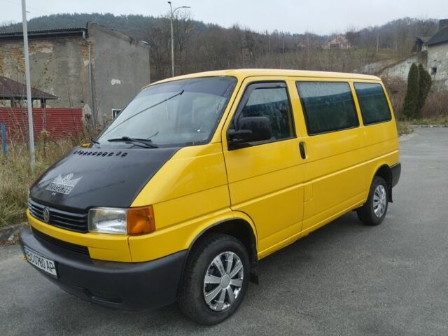Желтый Фольксваген Transporter, объемом двигателя 1.9 л и пробегом 340 тыс. км за 6150 $, фото 1 на Automoto.ua