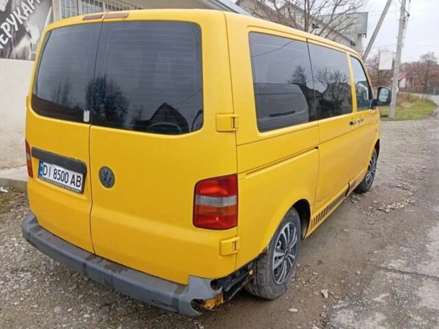 Желтый Фольксваген Transporter, объемом двигателя 1.9 л и пробегом 480 тыс. км за 5500 $, фото 7 на Automoto.ua