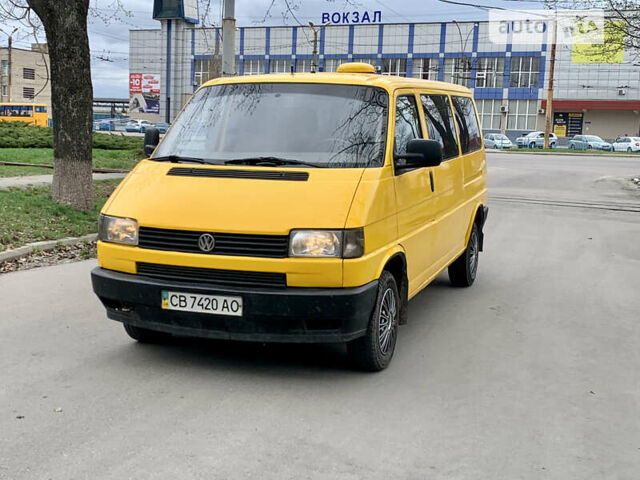 Жовтий Фольксваген Transporter, об'ємом двигуна 2.4 л та пробігом 430 тис. км за 4500 $, фото 2 на Automoto.ua