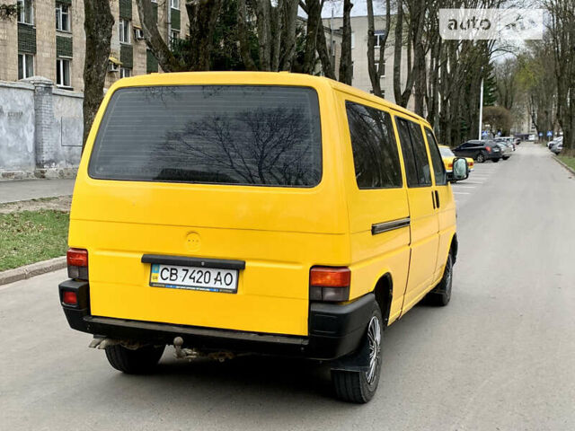 Жовтий Фольксваген Transporter, об'ємом двигуна 2.4 л та пробігом 430 тис. км за 4500 $, фото 5 на Automoto.ua