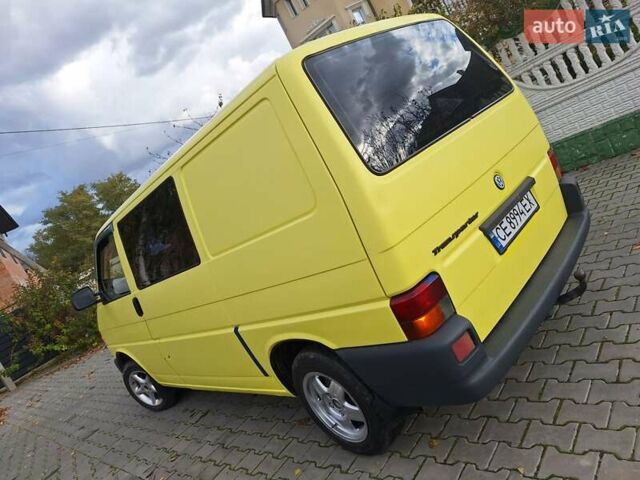 Жовтий Фольксваген Transporter, об'ємом двигуна 1.9 л та пробігом 297 тис. км за 4300 $, фото 4 на Automoto.ua