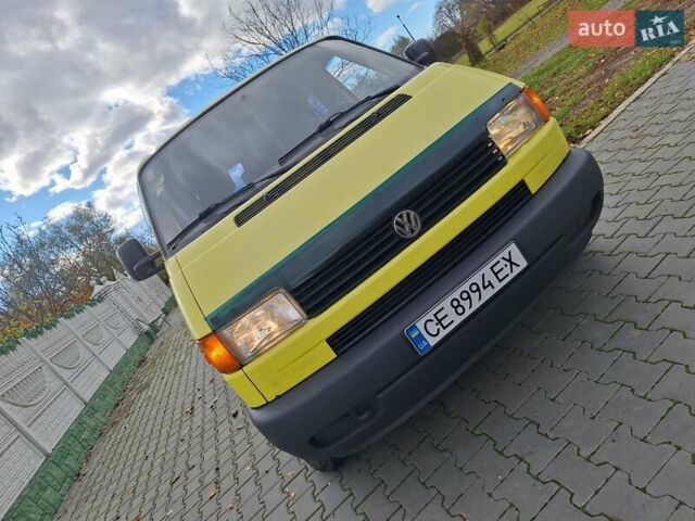 Жовтий Фольксваген Transporter, об'ємом двигуна 1.9 л та пробігом 297 тис. км за 4300 $, фото 18 на Automoto.ua