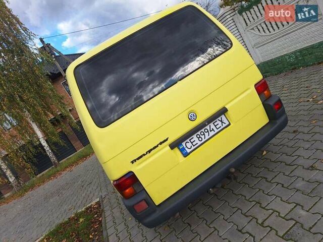 Жовтий Фольксваген Transporter, об'ємом двигуна 1.9 л та пробігом 297 тис. км за 4300 $, фото 6 на Automoto.ua