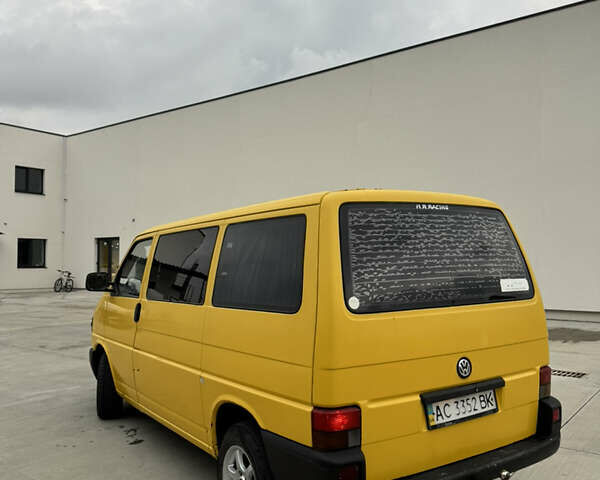 Жовтий Фольксваген Transporter, об'ємом двигуна 1.9 л та пробігом 397 тис. км за 3850 $, фото 5 на Automoto.ua