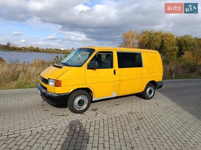 Желтый Фольксваген Transporter, объемом двигателя 2.46 л и пробегом 300 тыс. км за 3950 $, фото 5 на Automoto.ua