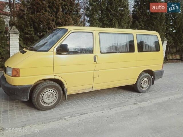Жовтий Фольксваген Transporter, об'ємом двигуна 1.9 л та пробігом 250 тис. км за 4800 $, фото 9 на Automoto.ua
