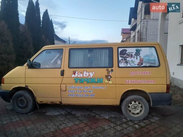 Желтый Фольксваген Transporter, объемом двигателя 1.9 л и пробегом 288 тыс. км за 4200 $, фото 5 на Automoto.ua