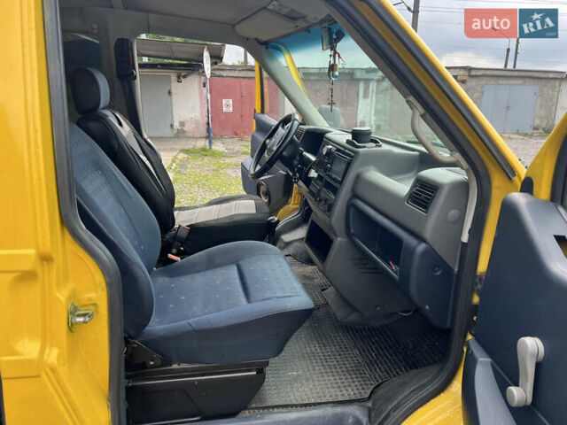 Жовтий Фольксваген Transporter, об'ємом двигуна 1.9 л та пробігом 495 тис. км за 5500 $, фото 5 на Automoto.ua