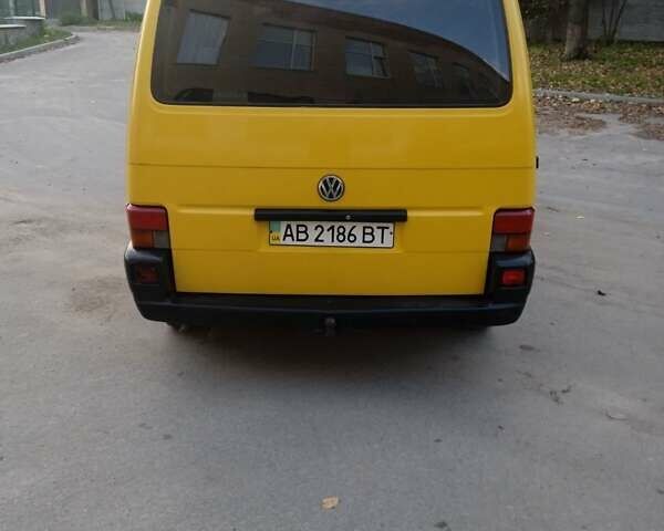Жовтий Фольксваген Transporter, об'ємом двигуна 1.9 л та пробігом 307 тис. км за 5700 $, фото 4 на Automoto.ua