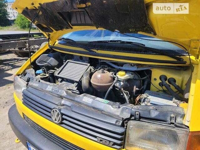 Желтый Фольксваген Transporter, объемом двигателя 2.46 л и пробегом 409 тыс. км за 7850 $, фото 13 на Automoto.ua