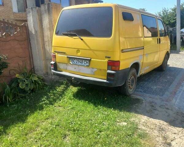 Жовтий Фольксваген Transporter, об'ємом двигуна 2.46 л та пробігом 271 тис. км за 4500 $, фото 3 на Automoto.ua