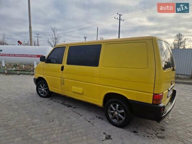 Жовтий Фольксваген Transporter, об'ємом двигуна 2.46 л та пробігом 321 тис. км за 5700 $, фото 6 на Automoto.ua