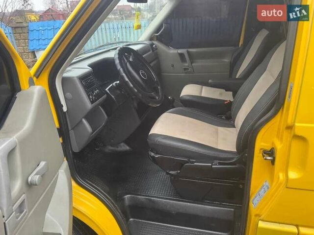 Жовтий Фольксваген Transporter, об'ємом двигуна 2.46 л та пробігом 321 тис. км за 5950 $, фото 22 на Automoto.ua