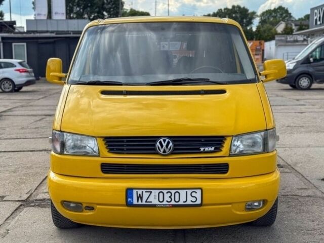 Желтый Фольксваген Transporter, объемом двигателя 2.5 л и пробегом 235 тыс. км за 2850 $, фото 2 на Automoto.ua