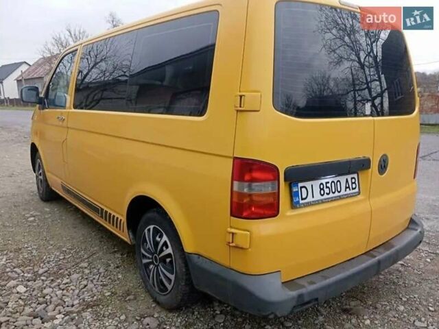 Желтый Фольксваген Transporter, объемом двигателя 1.9 л и пробегом 480 тыс. км за 5500 $, фото 2 на Automoto.ua