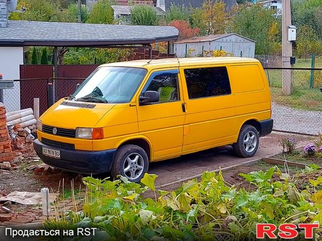 Фольксваген Transporter 1998 у Харкові на Automoto.ua Жовтий Фольксваген Transporter, об'ємом двигуна 1.9 л та пробігом 286 тис. км за 4000 $, фото 1 на Automoto.ua