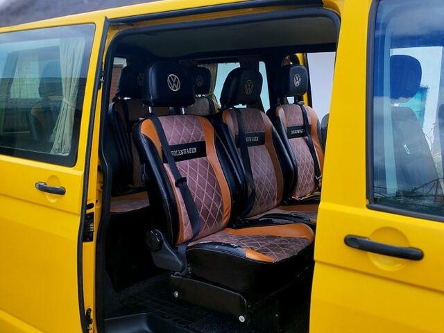 Желтый Фольксваген Transporter, объемом двигателя 1.9 л и пробегом 210 тыс. км за 6850 $, фото 5 на Automoto.ua