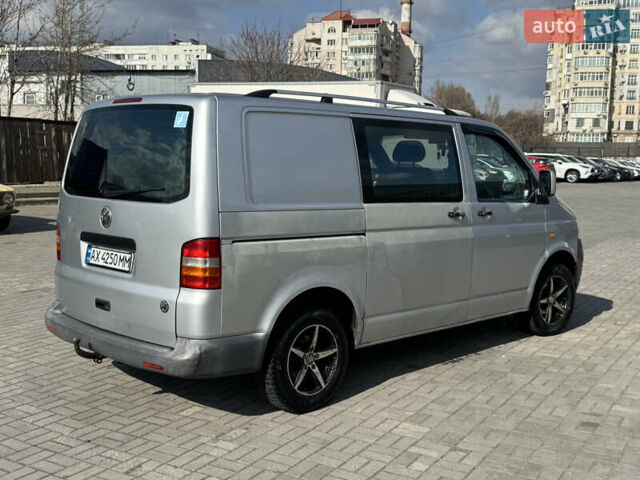 Серый Фольксваген Transporter, объемом двигателя 1.9 л и пробегом 390 тыс. км за 6000 $, фото 12 на Automoto.ua