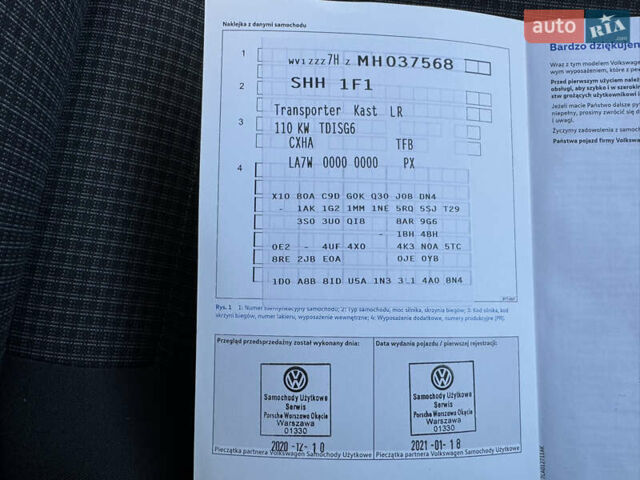 Серый Фольксваген Transporter, объемом двигателя 2 л и пробегом 208 тыс. км за 24850 $, фото 128 на Automoto.ua